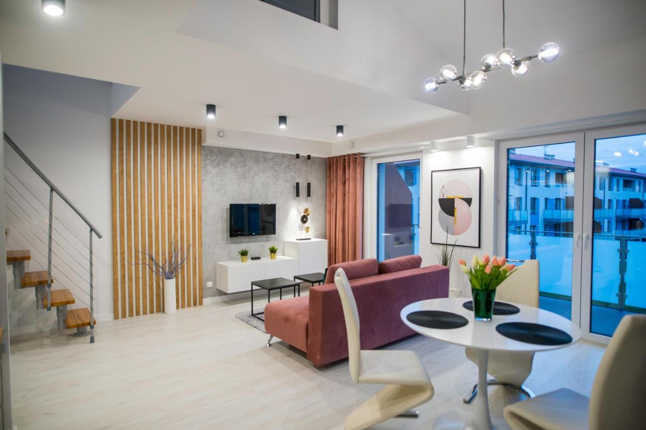 Nowoczesny Apartament Na Warmii I Mazurach Z Garazem Бискупец Экстерьер фото