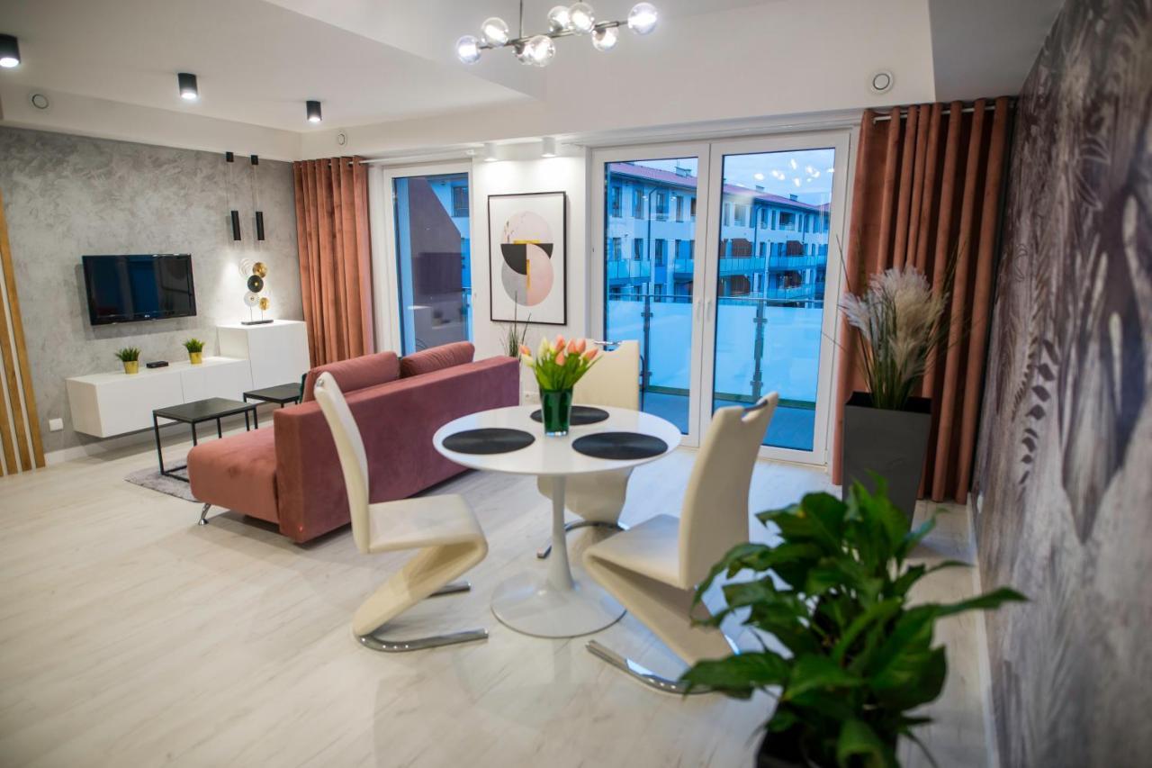 Nowoczesny Apartament Na Warmii I Mazurach Z Garazem Бискупец Экстерьер фото